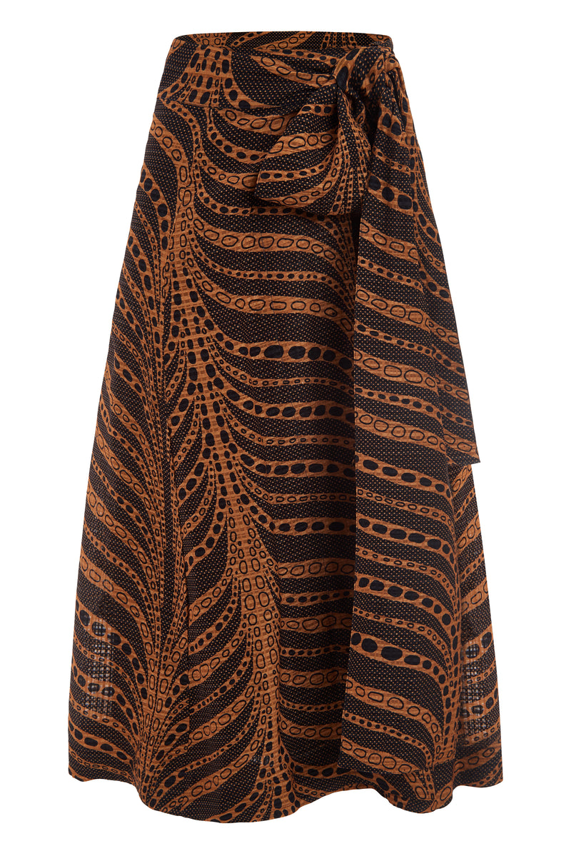 ESTINE WRAP SKIRT