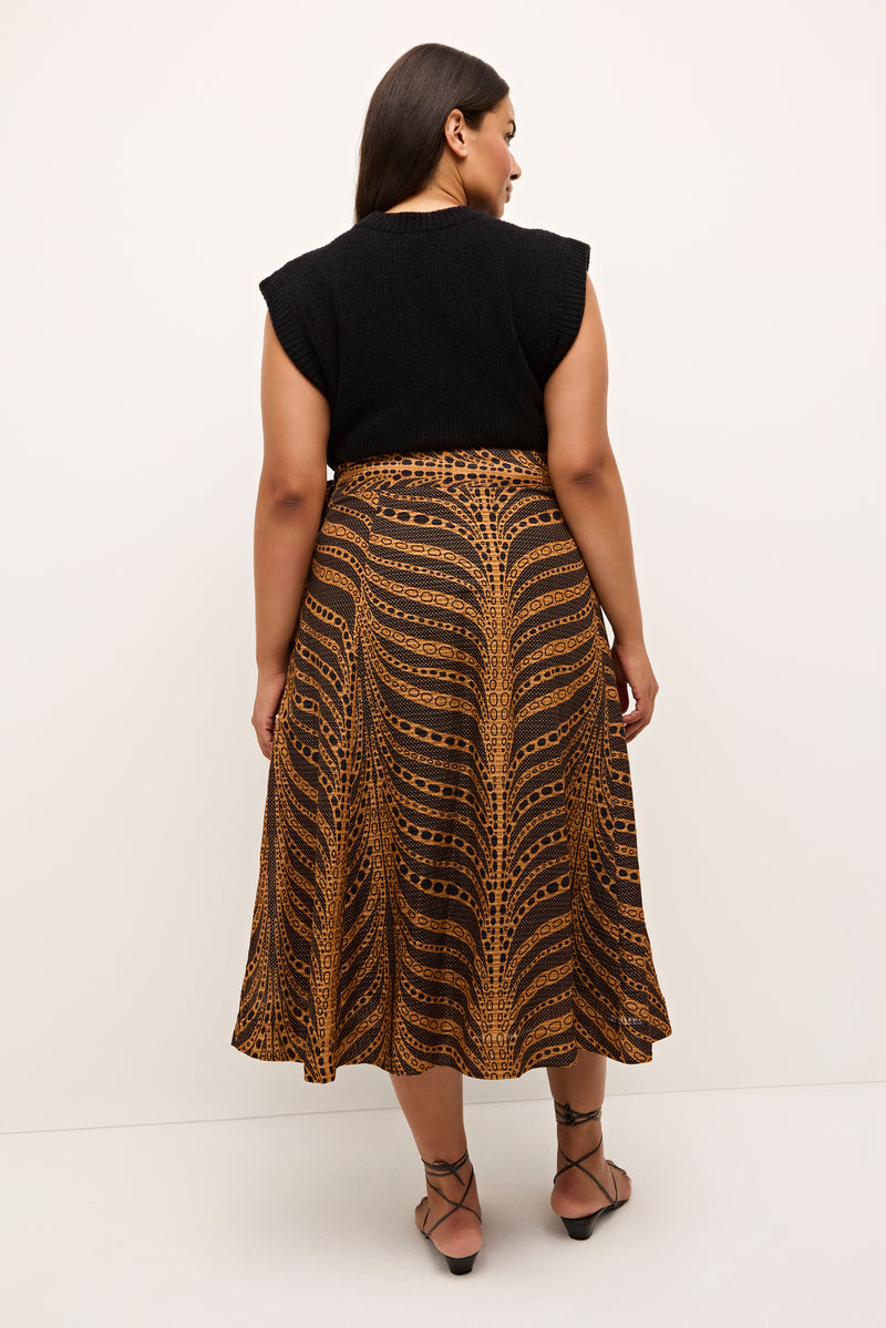 ESTINE WRAP SKIRT