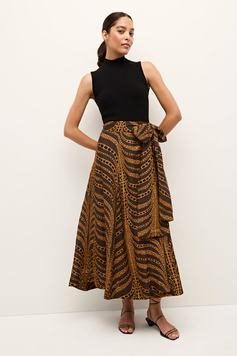 ESTINE WRAP SKIRT