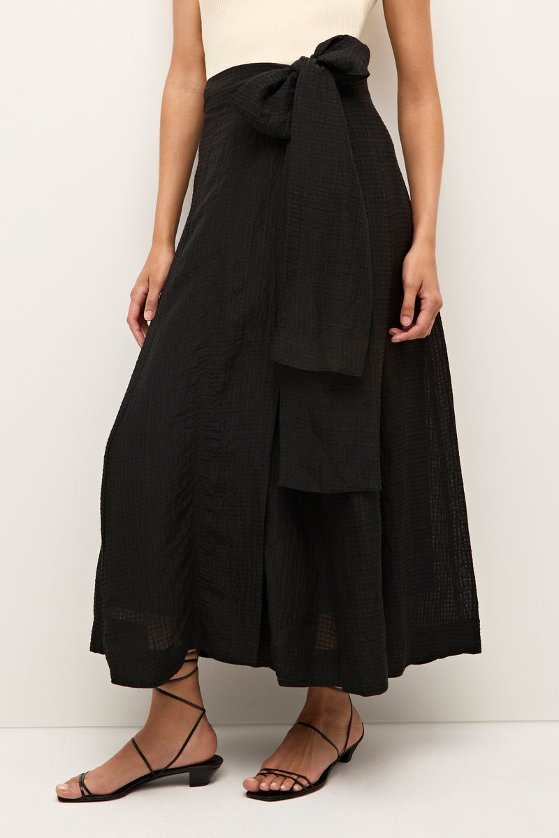 ESTINE WRAP SKIRT