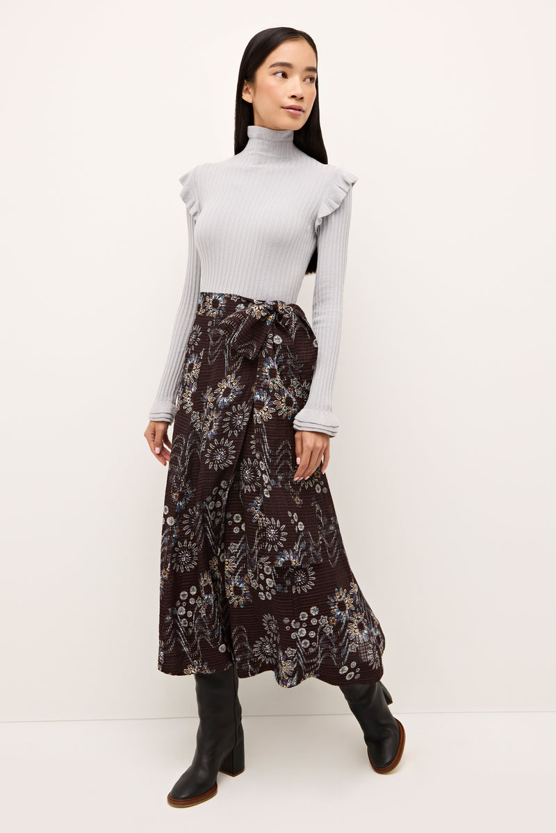 ESTINE WRAP SKIRT