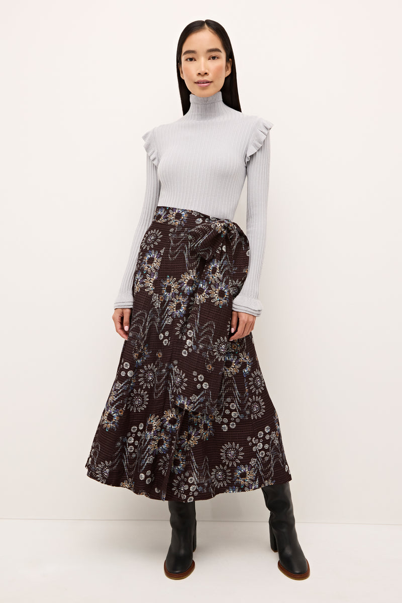 ESTINE WRAP SKIRT