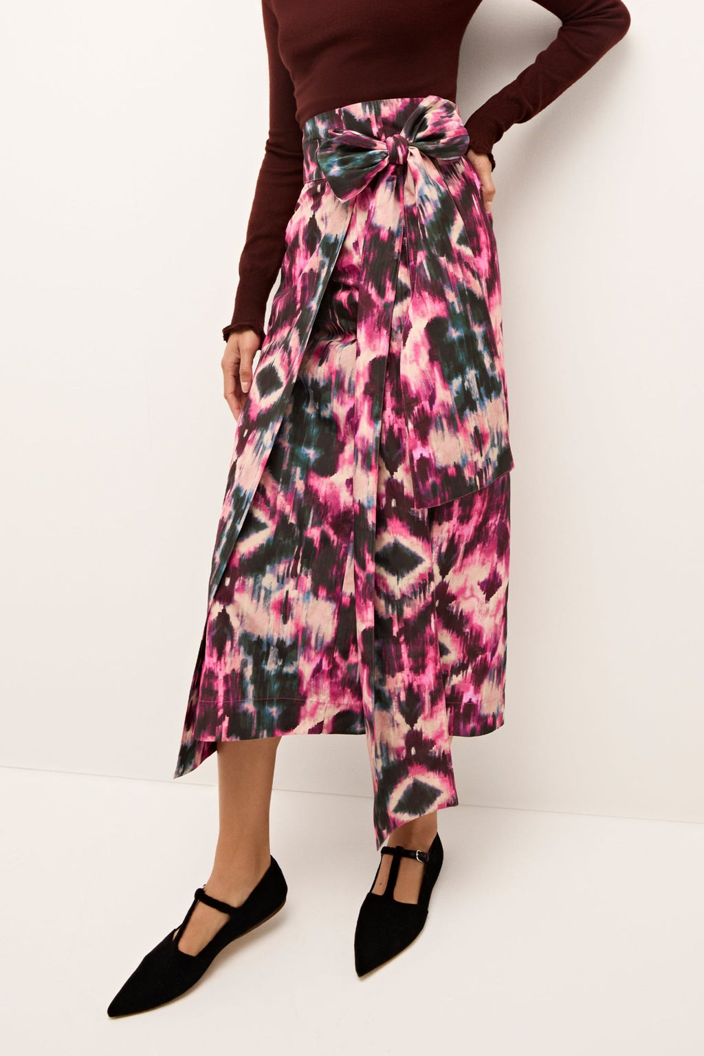 GEORGINA WRAP SKIRT